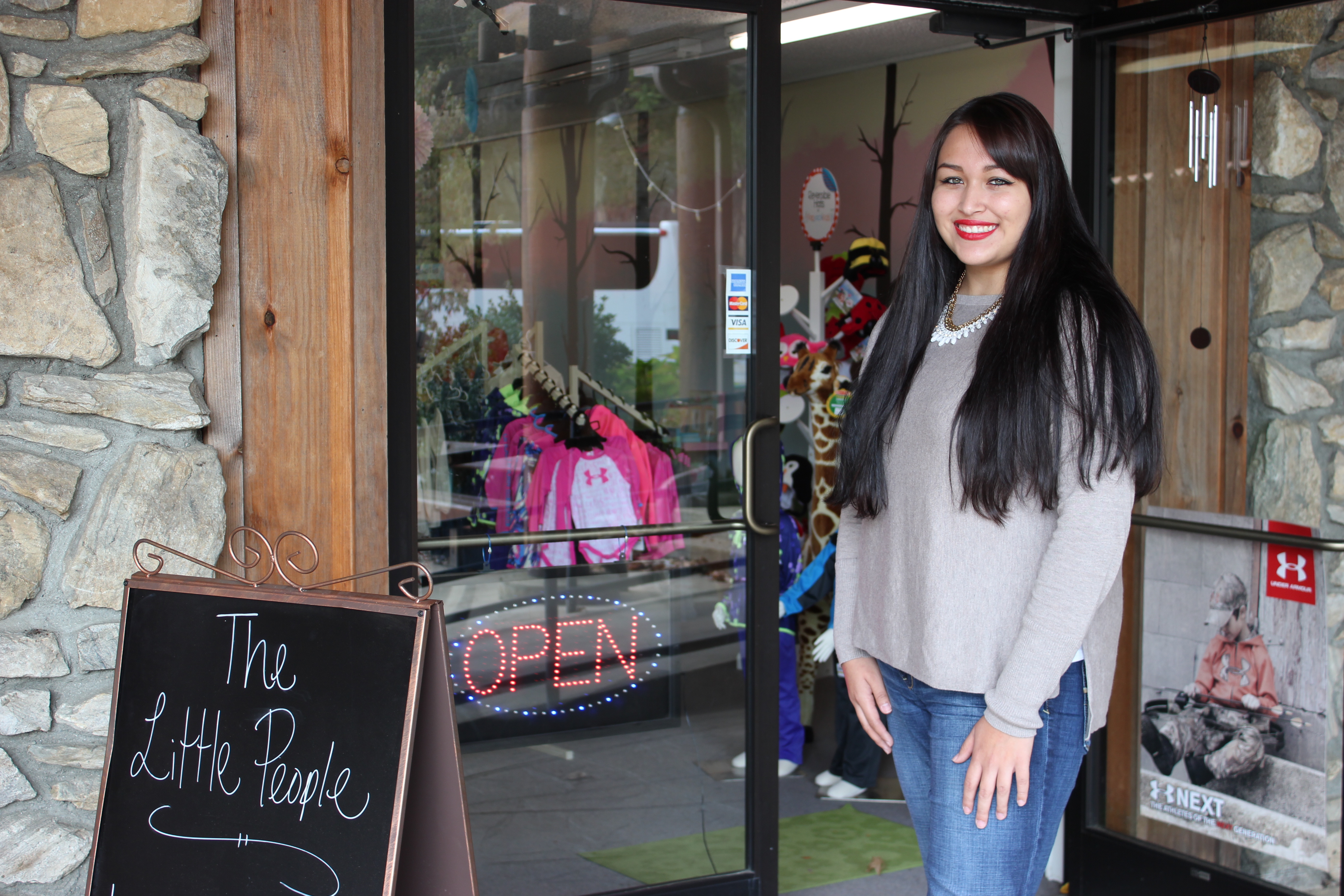 The Little People children's clothing store.